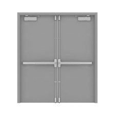 Diseño personalizado económico Completo White White Intervianas Puertas de fuego FD 30